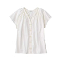 L.L.Bean Women's Whisperweight Short Sleeve Poplin Shirt