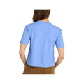L.L.Bean Women's Sunwashed Short Sleeve Crop Boxy Logo T-Shirt