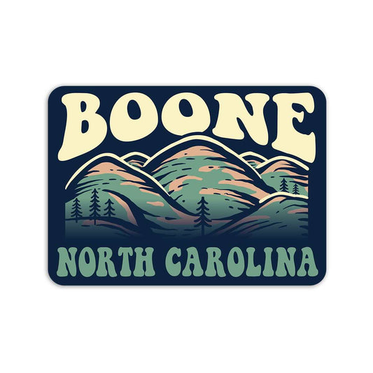TGT Boone Switchback Mountains Sticker