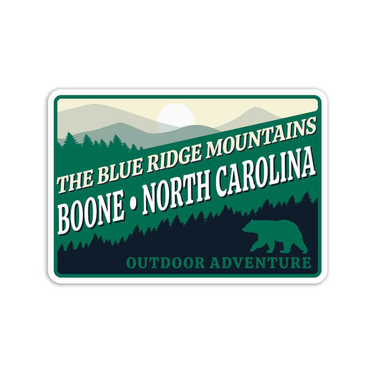 TGT Boone Blue Ridge Mountains Sticker