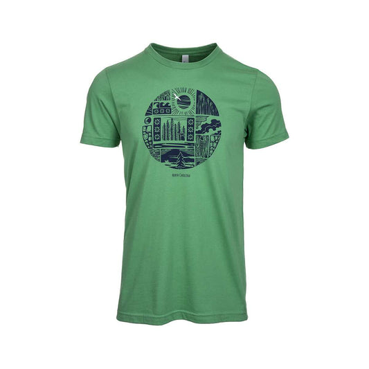 Bum Wraps North Carolina Nature Ball Short Sleeve T-Shirt