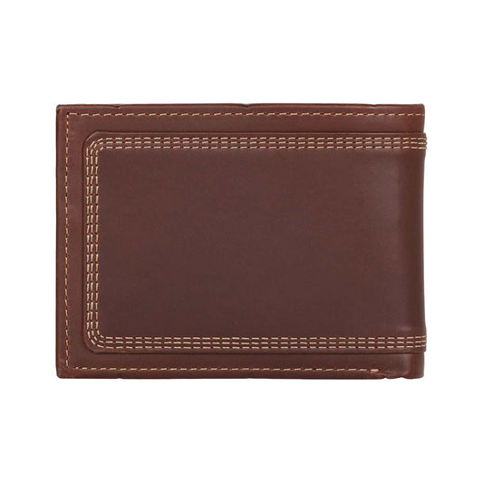 Carhartt Leather Triple-Stitched Passcase Wallet