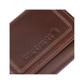 Carhartt Men's Leather Triple-Stitched Trifold Wallet