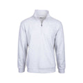 Taylor Dry Goods Men's Quarter Zip Sweater, Grey Heather