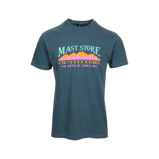 Mast General Store Mast Store Outfitters Retro Color Logo Short Sleeve T-Shirt