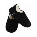 Snoozies Women's Fireside Faux Fur Slippers, Black