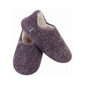 Snoozies Women's Fireside Faux Fur Slippers, Purple