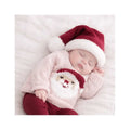 Huggalugs Baby Jolly Santa Sweater, 12m, alternate view 1