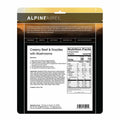 Alpineaire Creamy Beef & Noodles with Mushrooms Instant Meal