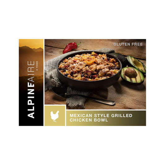 Alpineaire Mexican-Style Grilled Chicken Bowl Instant Meal