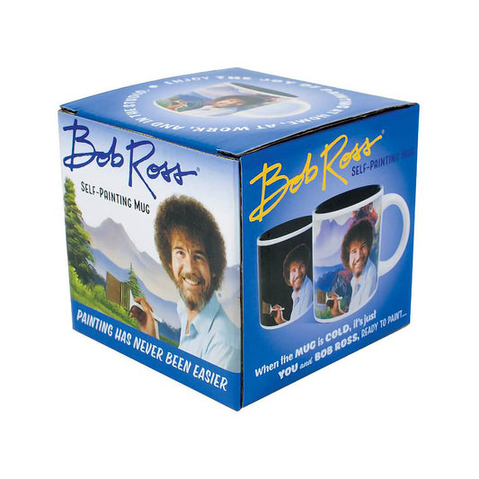 Bob Ross Self Painting Mug