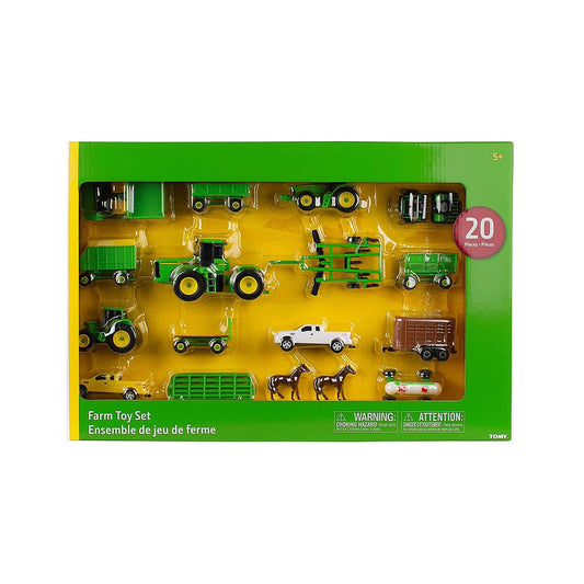 ERTL John Deere Vehicle 20 piece Set Toy