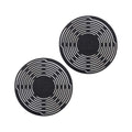 Harold Import Wine Bottle Coaster Carrier - Set of 2