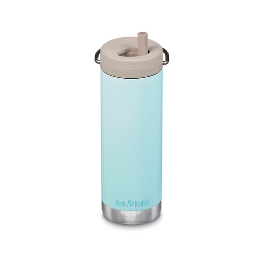 Klean Kanteen Insulated TKWide Twist Cap Bottle - 16 Ounce Blue Tint