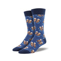 Men's Significant Otter Socks Blue