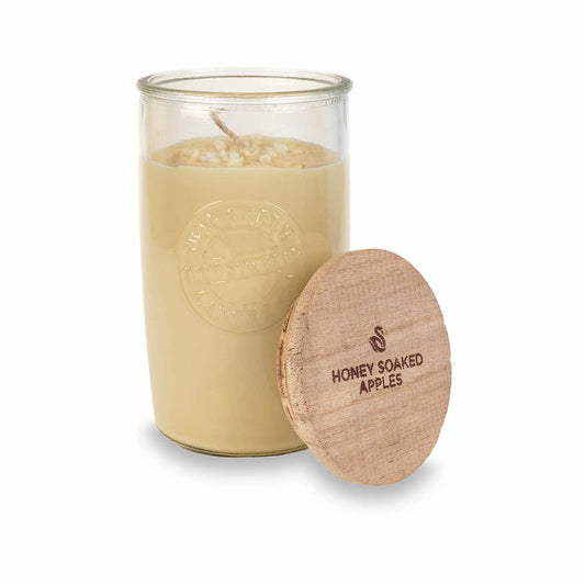 Honey Soaked Apples Logo Jar Candle - 12 Ounce