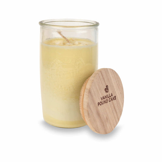 Vanilla Pound Cake Logo Jar Candle - 12 Ounce