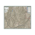 Shining Rock and Middle Prong Wilderness Map
