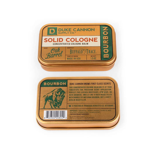Duke Cannon Bourbon Solid Cologne