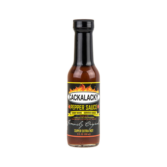Cackalacky Super Extra Hot Pepper Sauce