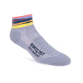 Farm to Feet Women's Max Patch Quarter Crew Socks Silver
