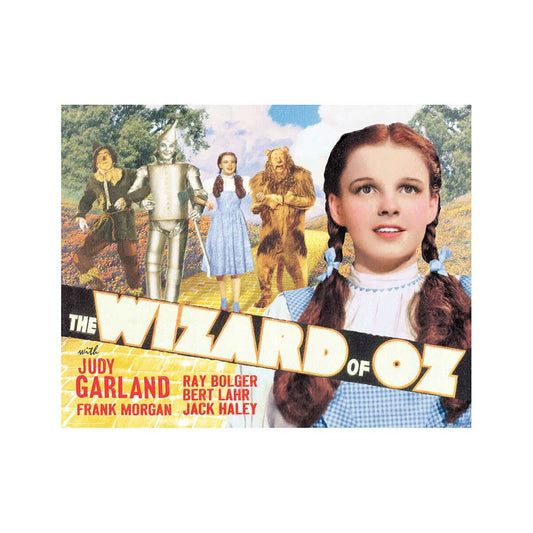 Wizard of Oz Yellow Brick Road Metal Sign