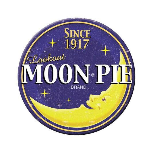 MoonPie Round Logo Magnet