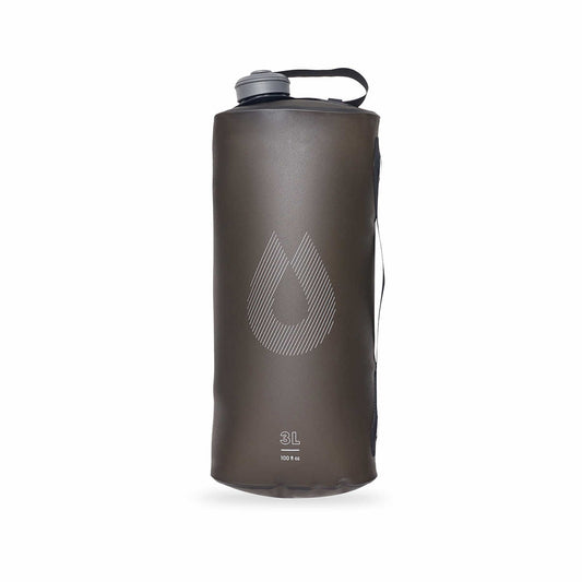 HydraPak Seeker Collapsible Water Container - 3 Liter Grey