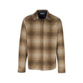 North River Men's Jacquard Knit Button Front Long Sleeve Shirt - Tall, Trail