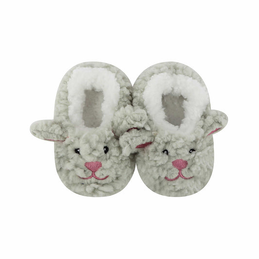 Baby Sherpa Animal Booties Lamb