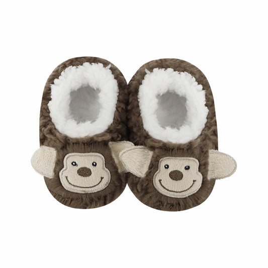 Baby Sherpa Animal Booties Lamb