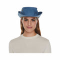 Classic T3 Snap Up Hat Denim Blue