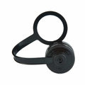 Narrow Mouth Cap Lid Black