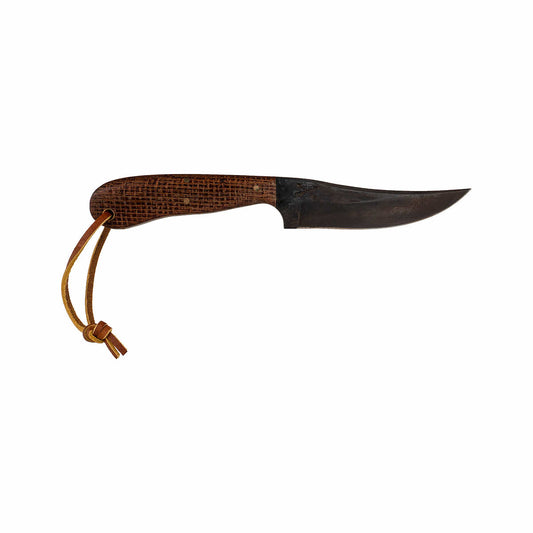 Naylor Forge Red River Skinner Knife Burlap Micarta