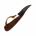 Naylor Forge Red River Skinner Knife  Burlap Micarta
