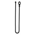 Loopable Twist Tie Gear Tie - 12 Inch Black