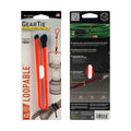 Loopable Twist Tie Gear Tie - 12 Inch Orange