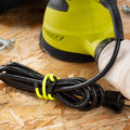 Loopable Twist Tie Gear Tie - 12 Inch Yellow