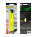 Loopable Twist Tie Gear Tie - 12 Inch Yellow
