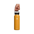 Hydro Flask Insulated Wide Mouth Bottle - 40 Ounce Fossil