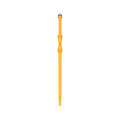 Stretch-Loc TPU Straps - 25 x 3/4 Inch Yellow