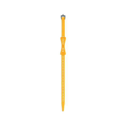 Stretch-Loc TPU Straps - 25 x 3/4 Inch Yellow