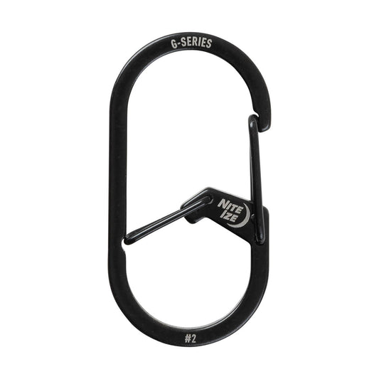 G-Series Dual Chamber #2 Carabiner Black