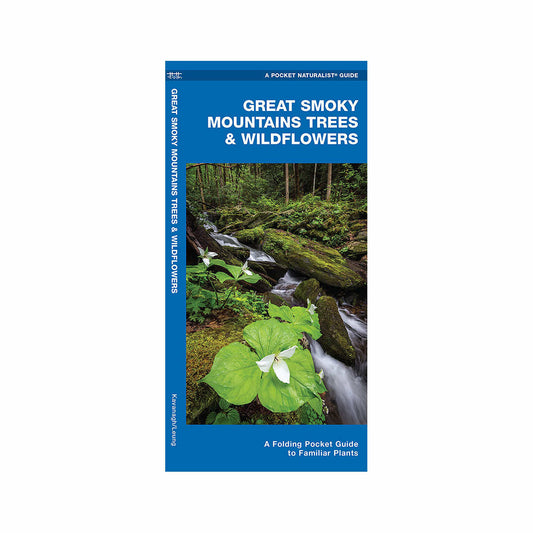 Great Smoky Mountains Trees and Wildflowers Folding Pocket Guide