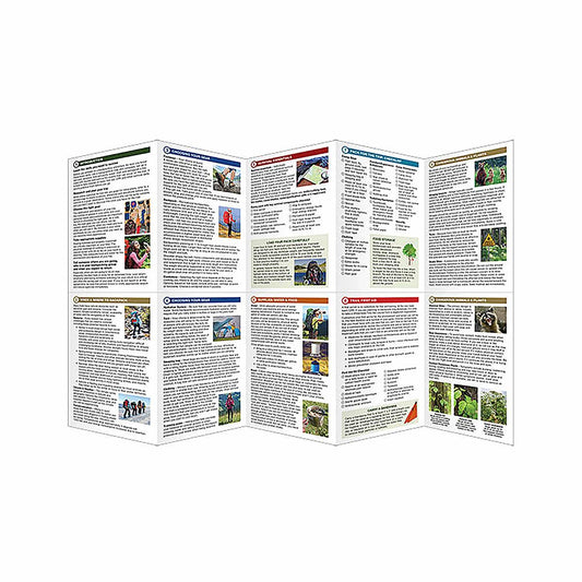 Backpacking Essentials Waterproof Folding Pocket Guide