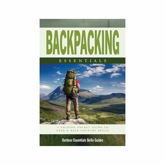 Backpacking Essentials Waterproof Folding Pocket Guide