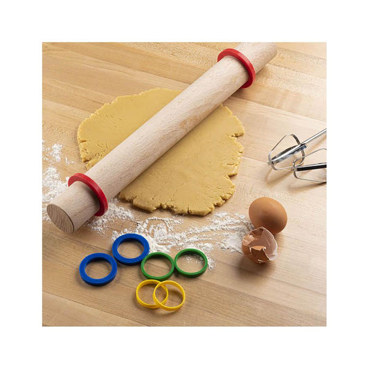 Harold Import Baking Silicone Rolling Pin Rings