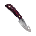 Buck N Bear Knives Damascus Guthook Hunter Knife