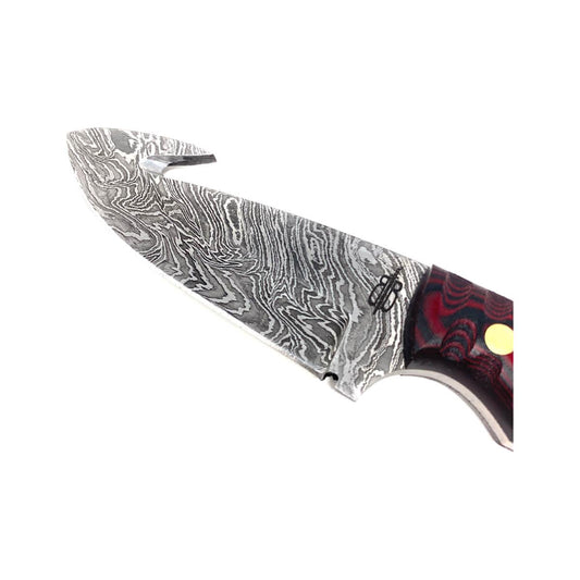 Buck N Bear Knives Damascus Guthook Hunter Knife