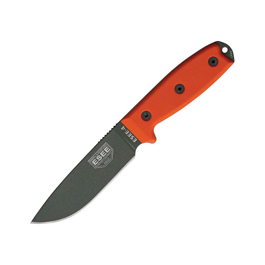 ESEE Knives Model 4 Fixed Blade Knife Orange G